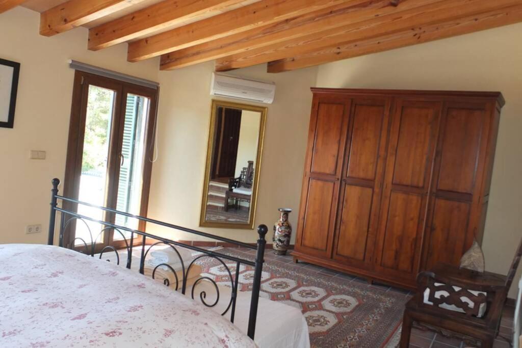 Villa Maria, Bonita Casa Con Jardin Y Piscina Privada En אנדרטקס מראה חיצוני תמונה