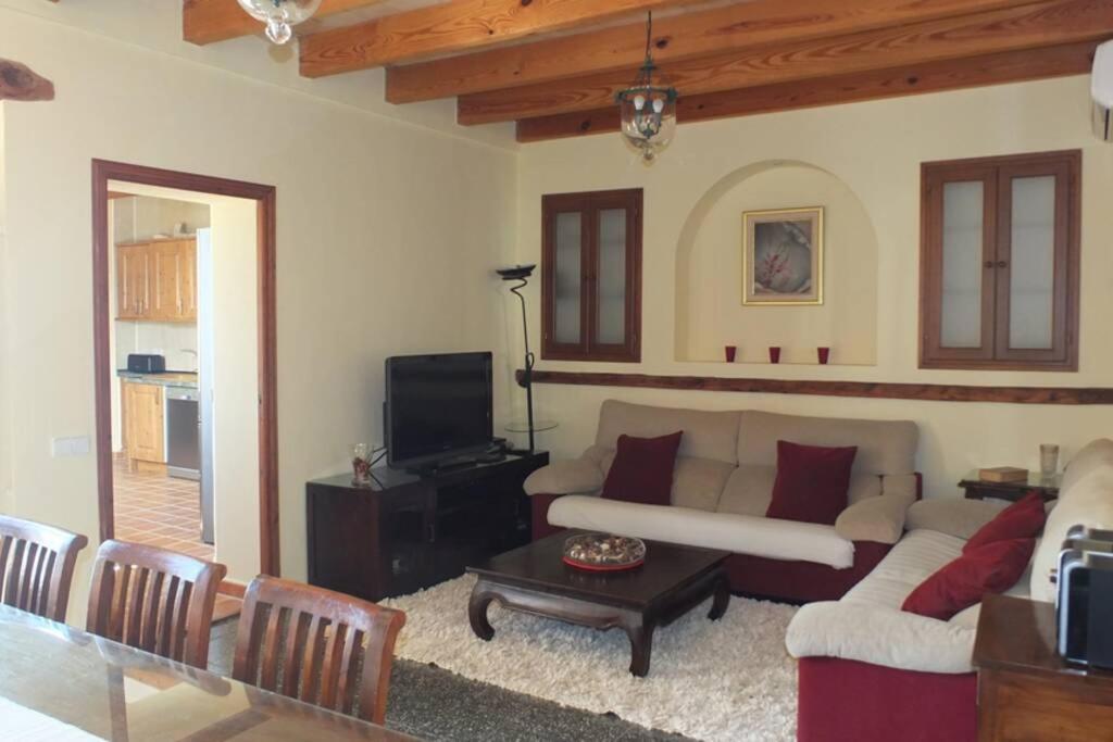 Villa Maria, Bonita Casa Con Jardin Y Piscina Privada En אנדרטקס מראה חיצוני תמונה