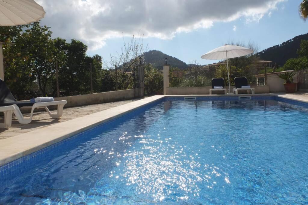 Villa Maria, Bonita Casa Con Jardin Y Piscina Privada En אנדרטקס מראה חיצוני תמונה