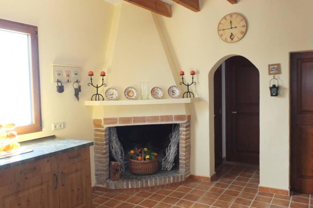 Villa Maria, Bonita Casa Con Jardin Y Piscina Privada En אנדרטקס מראה חיצוני תמונה