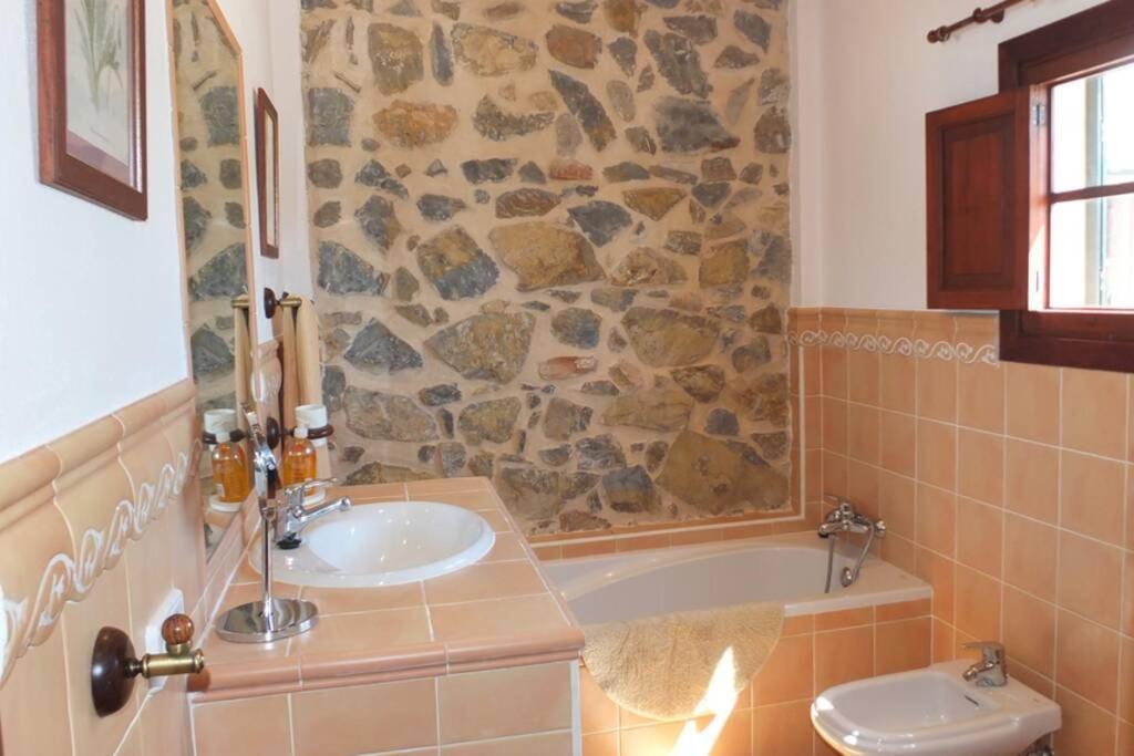 Villa Maria, Bonita Casa Con Jardin Y Piscina Privada En אנדרטקס מראה חיצוני תמונה
